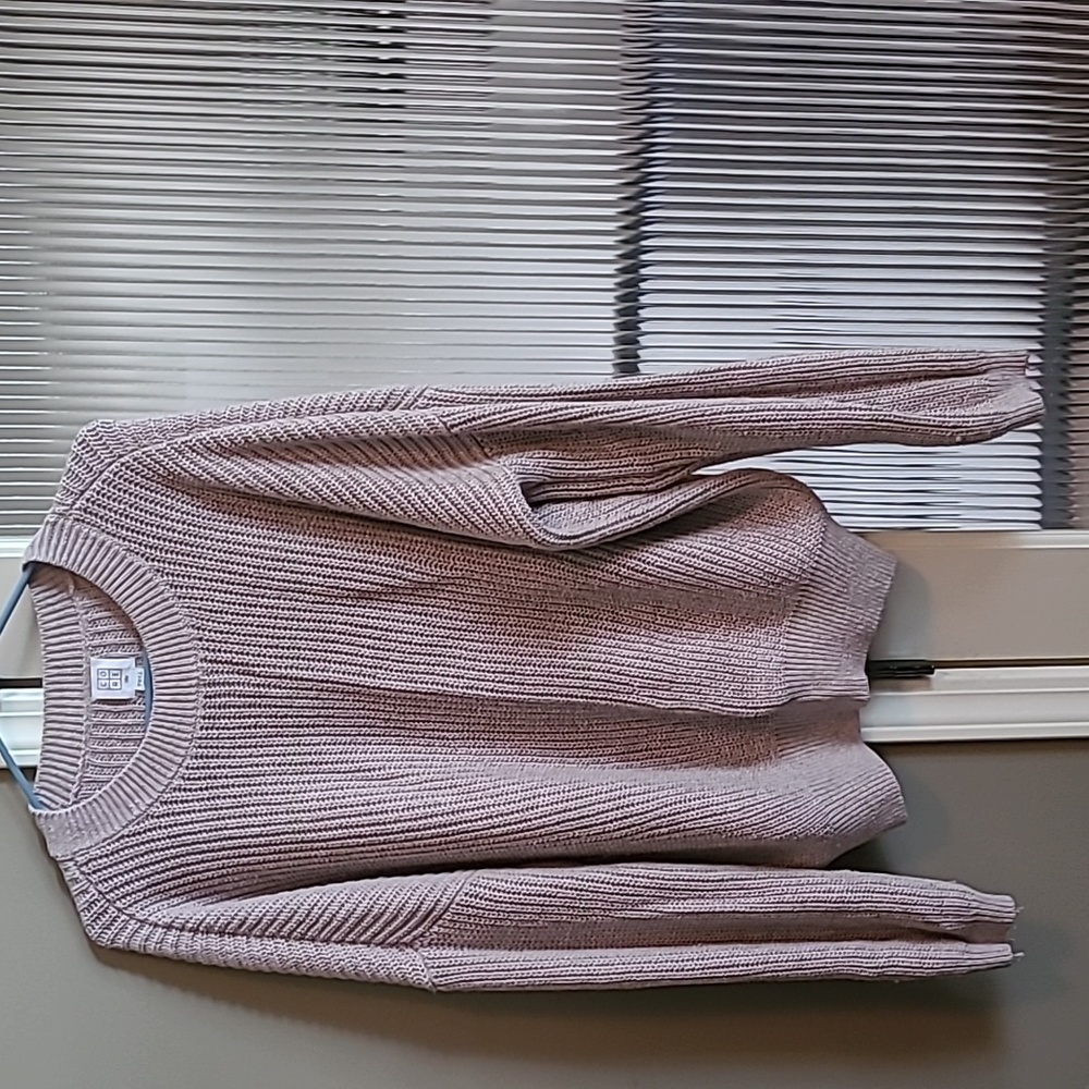Muted pink sweater